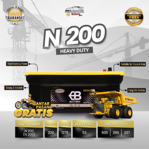 Automotive Battery MF N200
